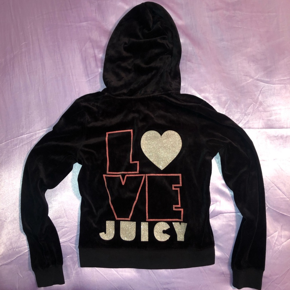 🖤 JUICY COUTURE 🖤 track jacket cute graphic 💕
